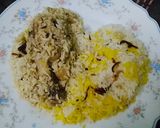 A picture of step 5 of White biryani.