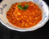 A picture of step 4 of Black eyed peas in makhni gravy.