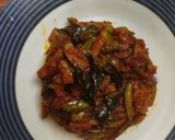 A picture of step 5 of Ivy gourd /kovakkai/ thondakkai fry.