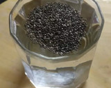 चिया सीड्स पानी (Chia seed Pani recipe in Hindi) रेसिपी चरण 1 फोटो