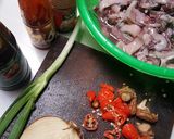 Foto langkah ke 1 dari resep Cumi Pedas Asam Manis 🦑🌶.