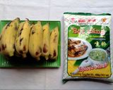 Hình bước làm 1 của món Bánh chuối hấp