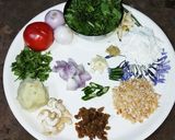 পালক পিনাট টিক্কা মসালা রেসিপি ধাপ - 1 ছবি