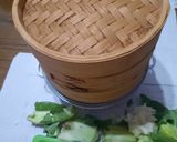Foto del paso 2 de la receta: Cazuela de coliflor gratinado con jamón y mozzarella