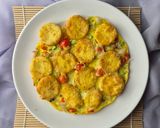 Foto langkah ke 8 dari resep Tahu dadar brokoli tomat sederhana.