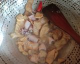 Foto langkah ke 1 dari resep Tumis cumi dan Kulit tahu.