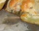 A picture of step 6 of Smashed Pizza Potatoes.