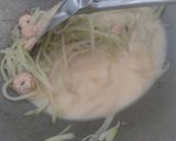 Foto langkah ke 3 dari resep Tumis pepaya muda.