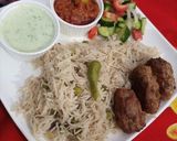 A picture of step 3 of Chicken Reshmi Kabab.