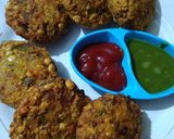 A picture of step 4 of Veg Daal Vadas.