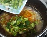 A picture of step 18 of Chinese vegetable rice (Chinese pulao).