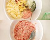 Hình bước làm 1 của món Xíu mại trứng cút