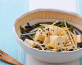【家樂福廚房】低熱量輕食》海藻豆腐沙拉的食譜步驟3照片