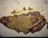 Foto del paso 4 de la receta: Pata de cordero Patagonico rellena a las finas hierbas