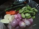 Tumis Putren Baso Petai