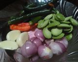 Foto langkah ke 1 dari resep Tumis Putren Baso Petai.