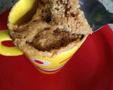 Foto del paso 2 de la receta: Mug de avena, dulce de leche y coco 😜