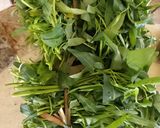 Hình bước làm 1 của món Rau muống luộc