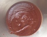 A picture of step 3 of Easy Homemade Chocolate Pudding for Two - with Hazelnuts and Cherries.