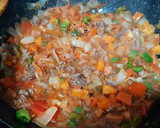 Foto del paso 5 de la receta: Macarrones con carne de puchero