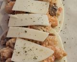 A picture of step 4 of Puff Pastry Empanada with Shrimp, Crab Salad, and More.