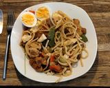 A picture of step 9 of Sweet Udon Noodles with Soy Sauce.