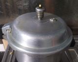 A picture of step 6 of Gobindobhog rice.