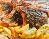 Foto del paso 6 de la receta: COSTILLAS DE CERDO CON CHIMICHURRI CAMPESTRE Y BATATAS FRITAS 🤩👏🤗