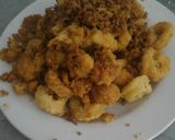 Foto langkah ke 5 dari resep Cumi Goreng Tepung Kremes Penuh Cinta.