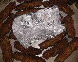 A picture of step 3 of Resturent style sekh kabab😋.