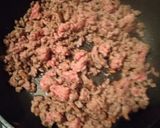 A picture of step 2 of "Sloppy Joe" or Ground Beef Sandwich.