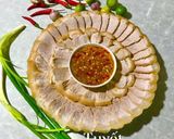 Hình bước làm 3 của món Thịt luộc cuốn bánh tráng chấm mắm nêm