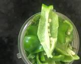 Capsicum Chutney-green chutney recipe step 2 photo