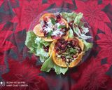 A picture of step 8 of Cream cheese fruit and Sprout Salad.