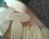 صورة لخطوة 1 من وصفة سر البطاطا 🍟 المقليه المقرمشه 👌