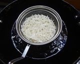 A picture of step 2 of Beaten rice/Poha laddu:.
