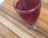 A picture of step 6 of Zobo drink.