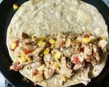 A picture of step 5 of Quesadilla - Indian Style(both veg and non-veg type).