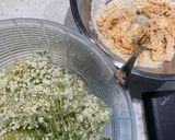 A picture of step 1 of GF Elderflower fritters.