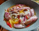 Foto langkah ke 3 dari resep Tumis Cumi Kuah.