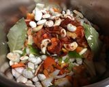 Foto del paso 1 de la receta: Judías blancas estofadas con repollo