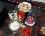Foto del paso 1 de la receta: Relleno de empanadillas de pollo