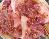 Hình bước làm 1 của món Mì xíu
