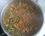 A picture of step 4 of Mushroom Veg Masala.
