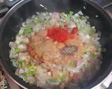 Foto del paso 15 de la receta Garbanzos con bacalao y toque de aceite de perejil y ajo
