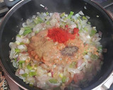 Foto del paso 15 de la receta: Garbanzos con bacalao y toque de aceite de perejil y ajo