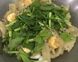 รูปขั้นตอนการทำที่ 3 ของ “ผัดหนังหมูเต้าหู้ไข่หมูสับ”