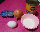 Foto del paso 1 de la receta: Empanadas de sardina con champiñones, cebolla caramelizada y huevo