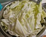 高麗菜炒透抽的食譜步驟1照片