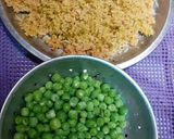 A picture of step 4 of Soyabean keema Matar.